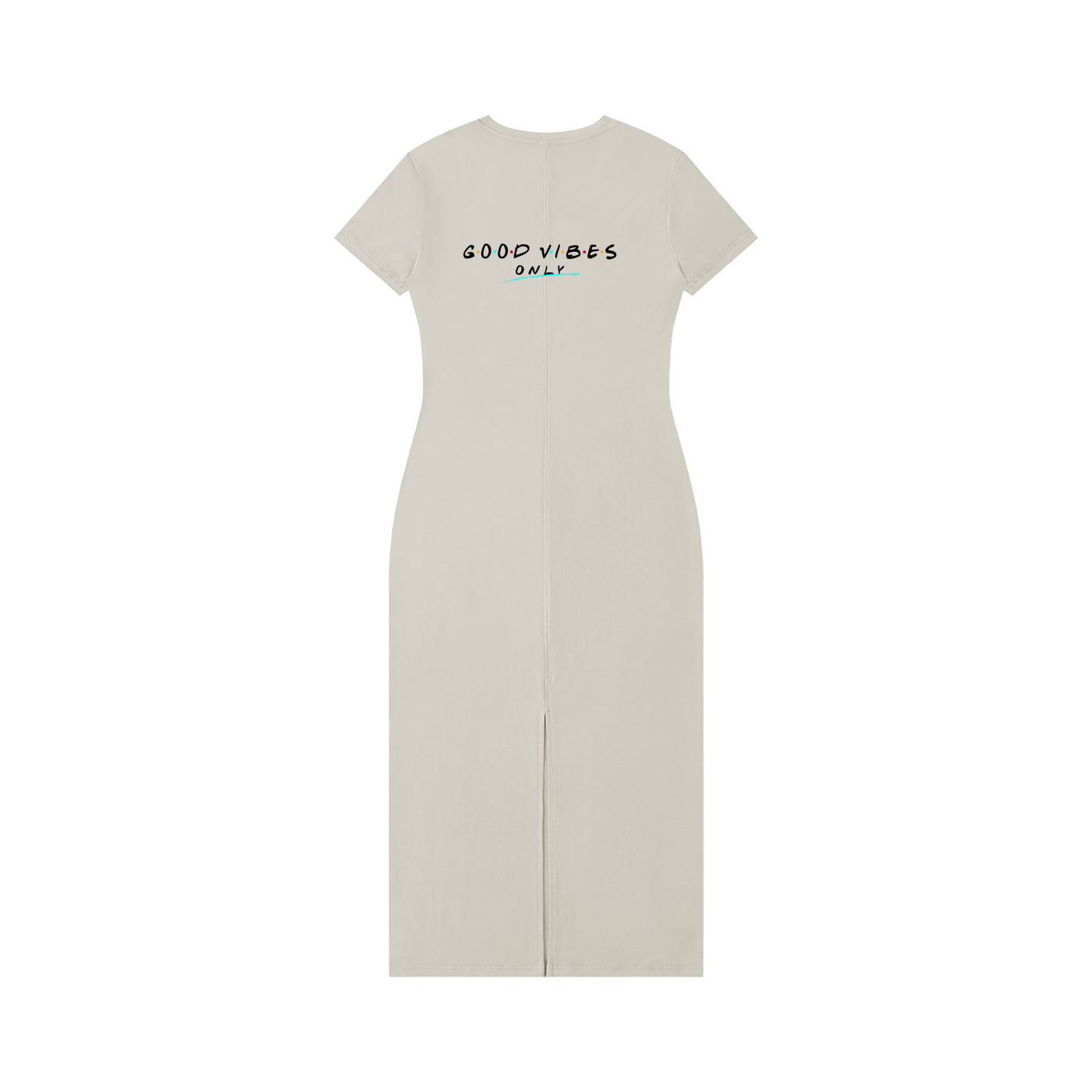 Women's V-Neck Short Sleeve Maxi Dress