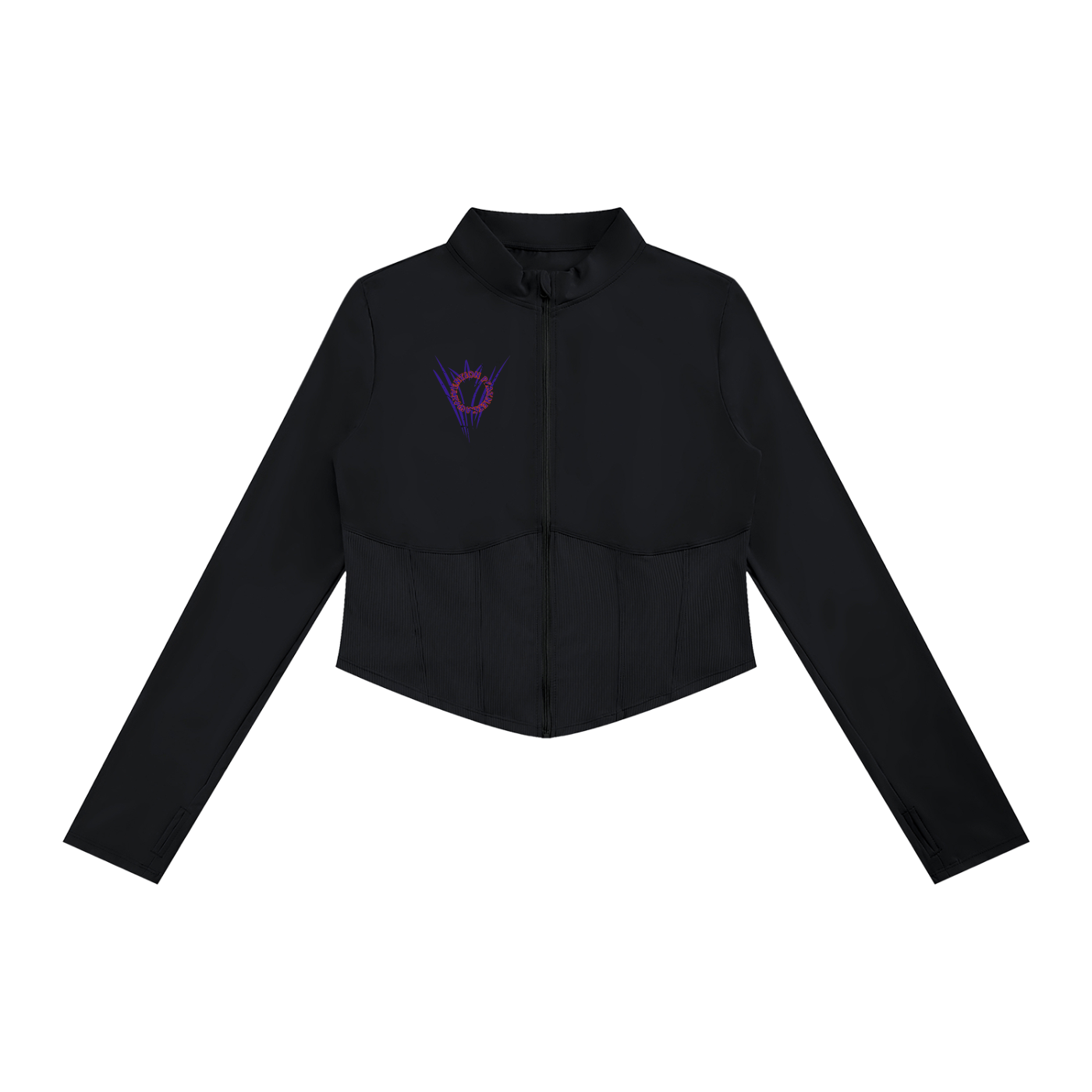 Women's Slim Fit Full-Zip Yoga Jacket