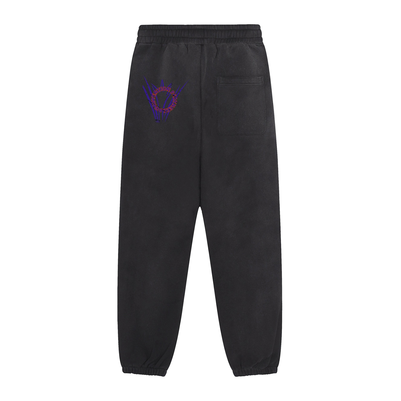 Sun Fade Contrast Tape Fleece Jogged Sweatpants