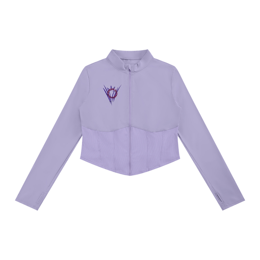 Women's Slim Fit Full-Zip Yoga Jacket