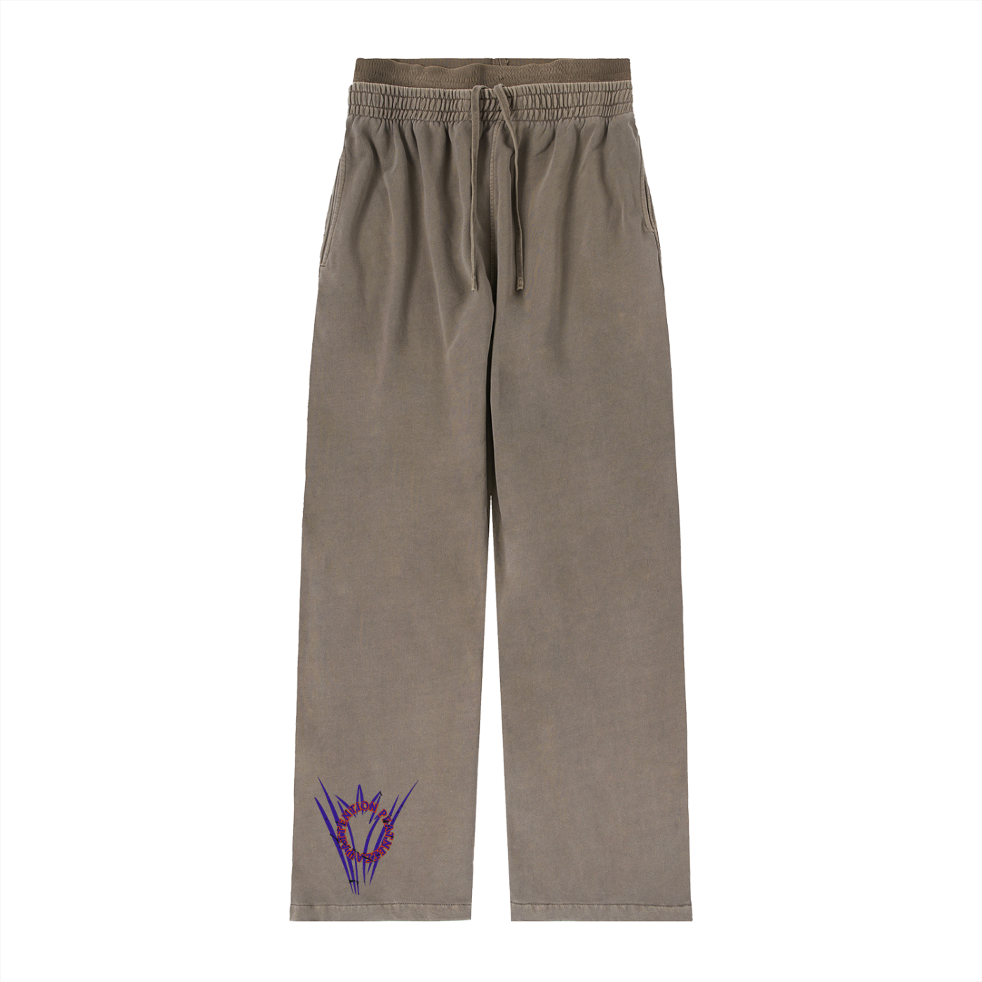 Vintage Washed Waist Pants