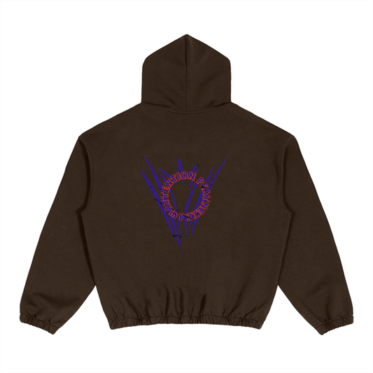 Boxy Cinched Hem Hoodie