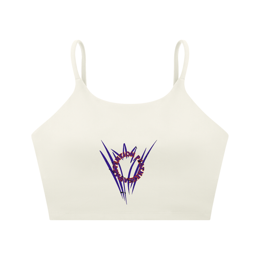 Spaghetti Strap Yoga Sports Bra