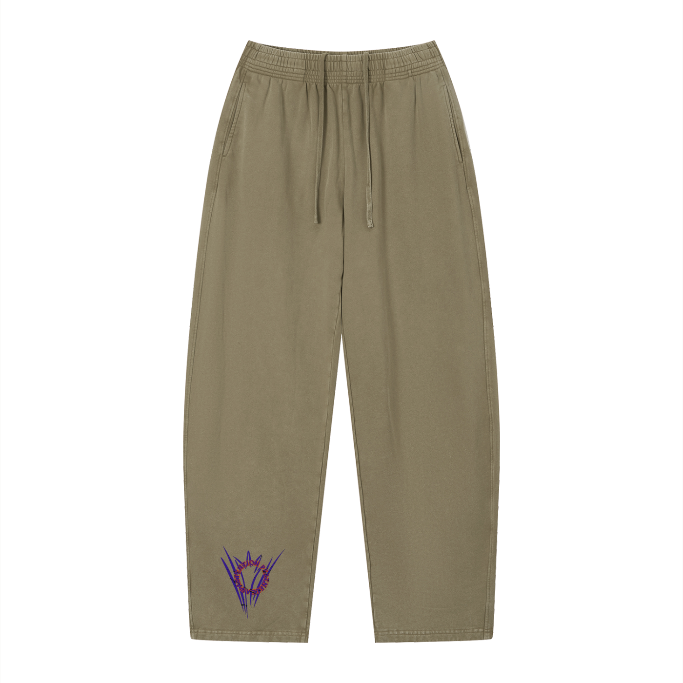 Unisex Vintage Wash Loose Sweatpants