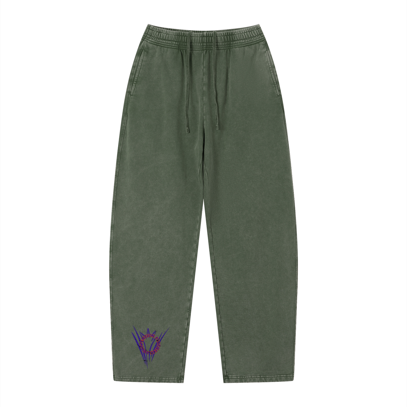 Unisex Vintage Wash Loose Sweatpants