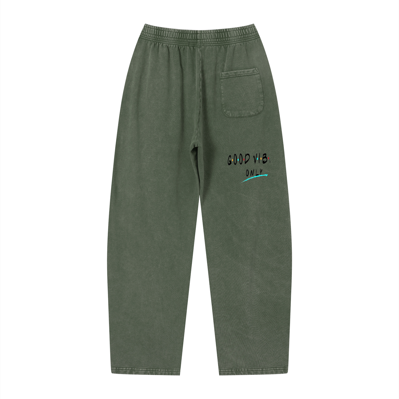 Unisex Vintage Wash Loose Sweatpants