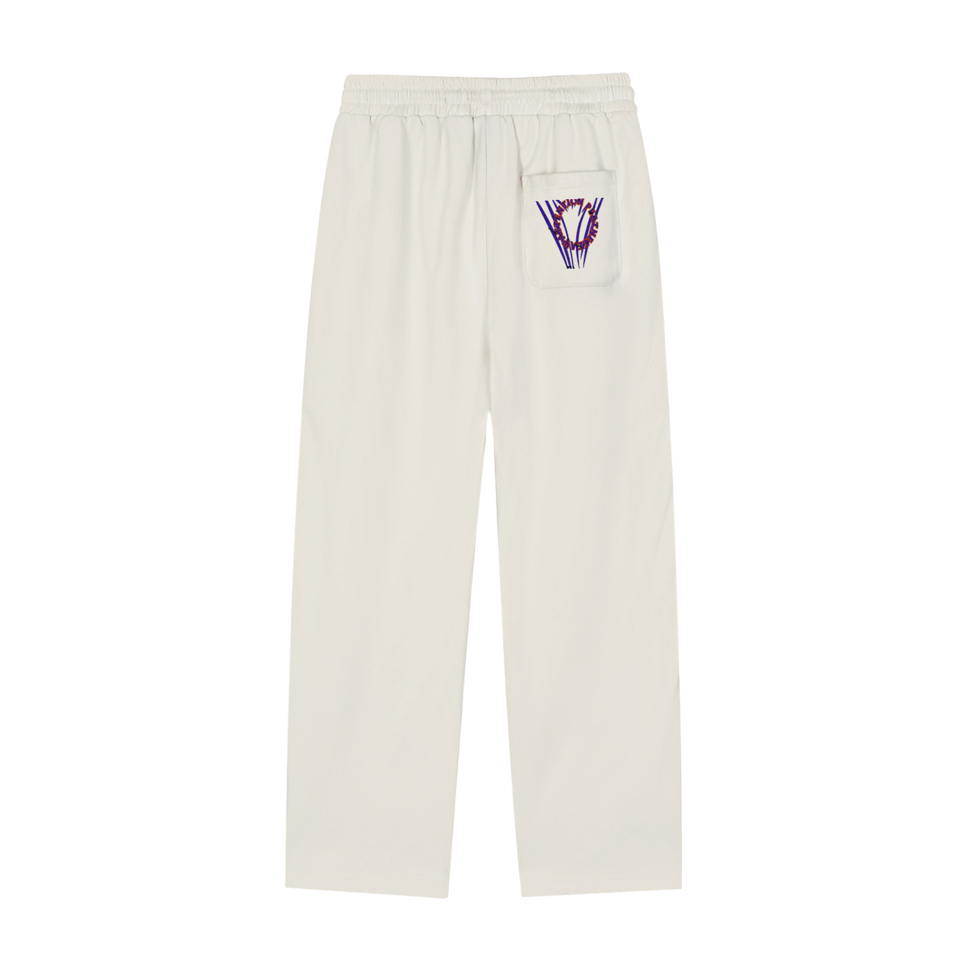 Reflection Striped Straight-Leg Sweatpants