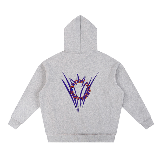 Sun Fade Contrast Tape Fleece Hoodie