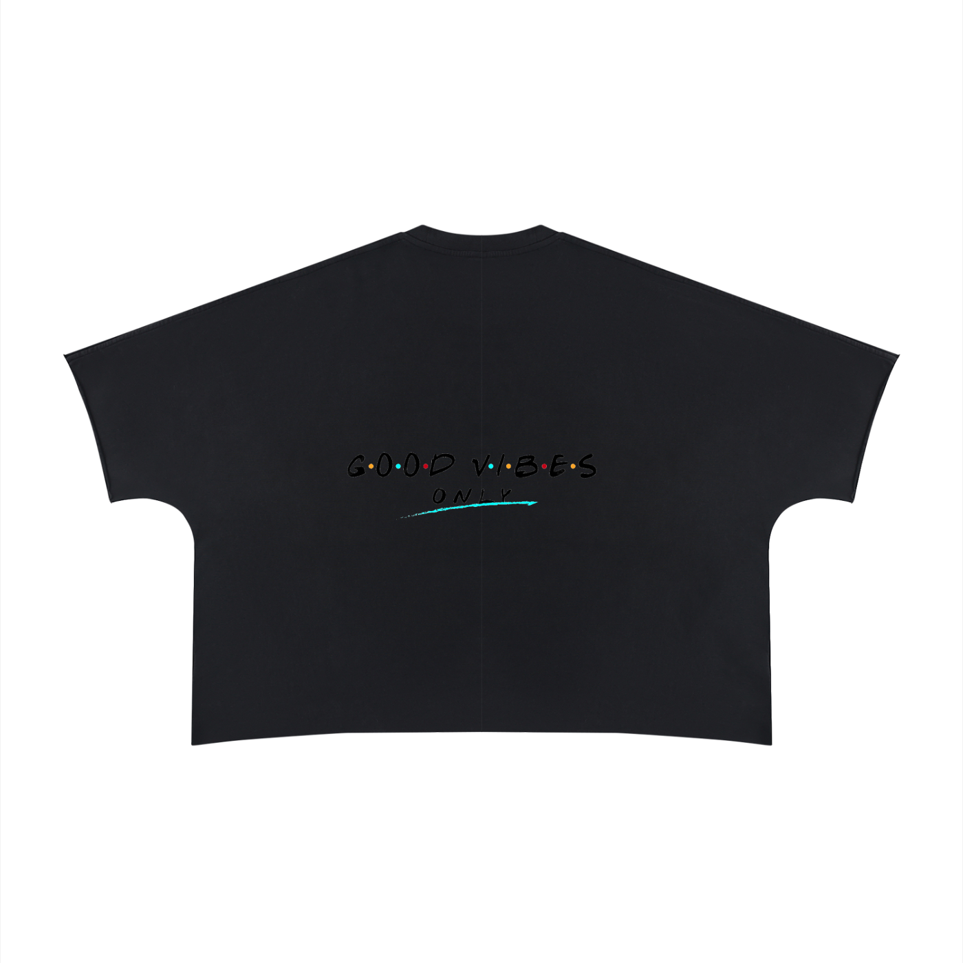 Unisex Heavyweight Boxy Raw Edge T-Shirt